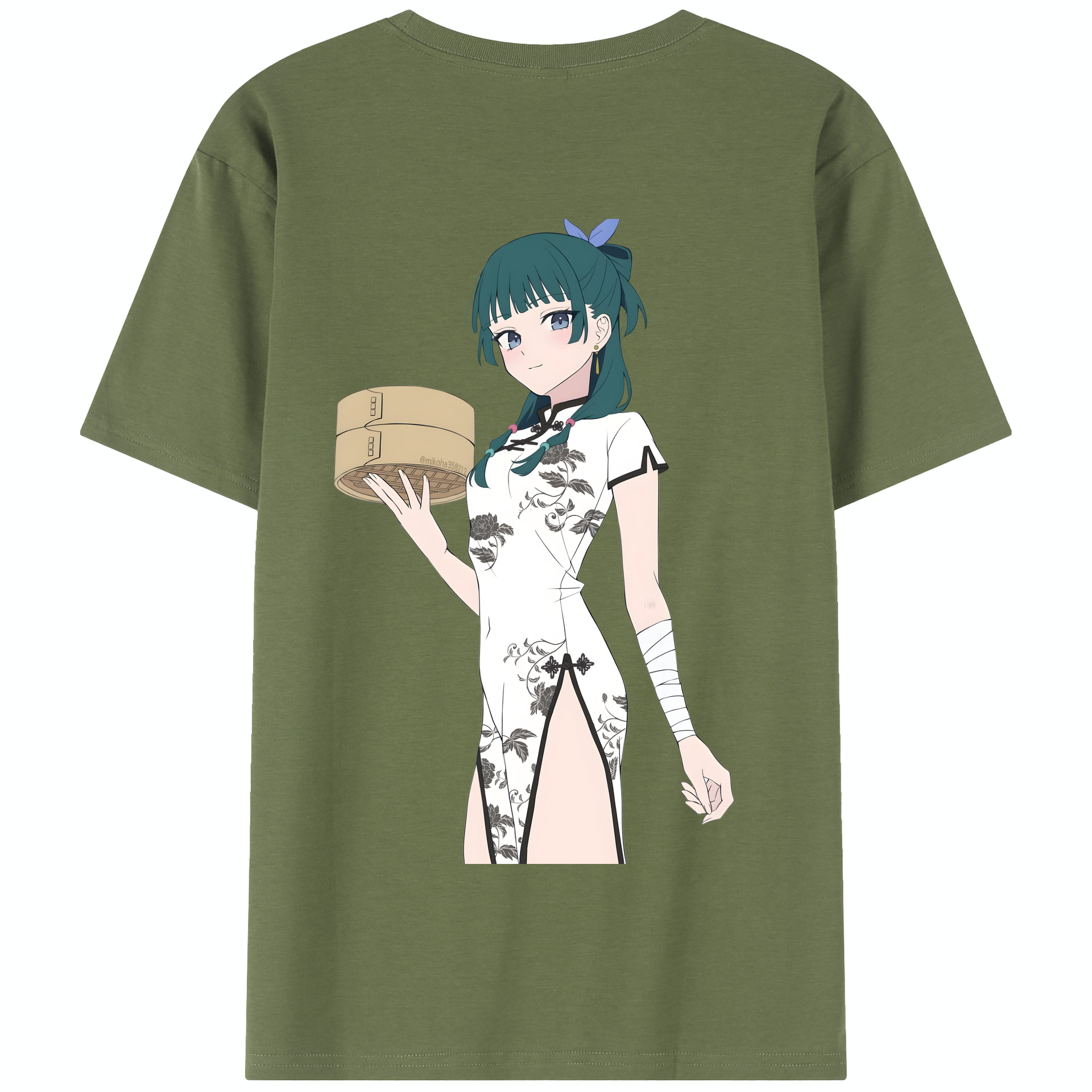 （画像用） 薬屋のひとりごと The Apothecary Diaries 綿100％半袖Tシャツ（背面プリント）